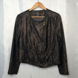 Kenneth Cole Reaction Women’s  Brown Tones Jacket  Blazer  Size M